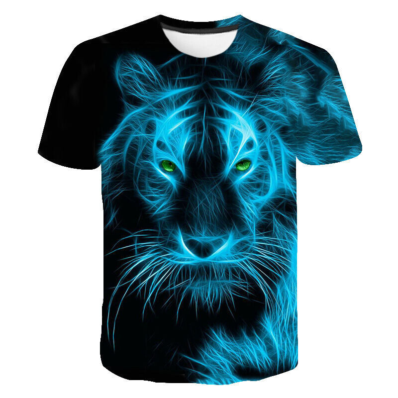 Animals Tiger 3D Print Shirts