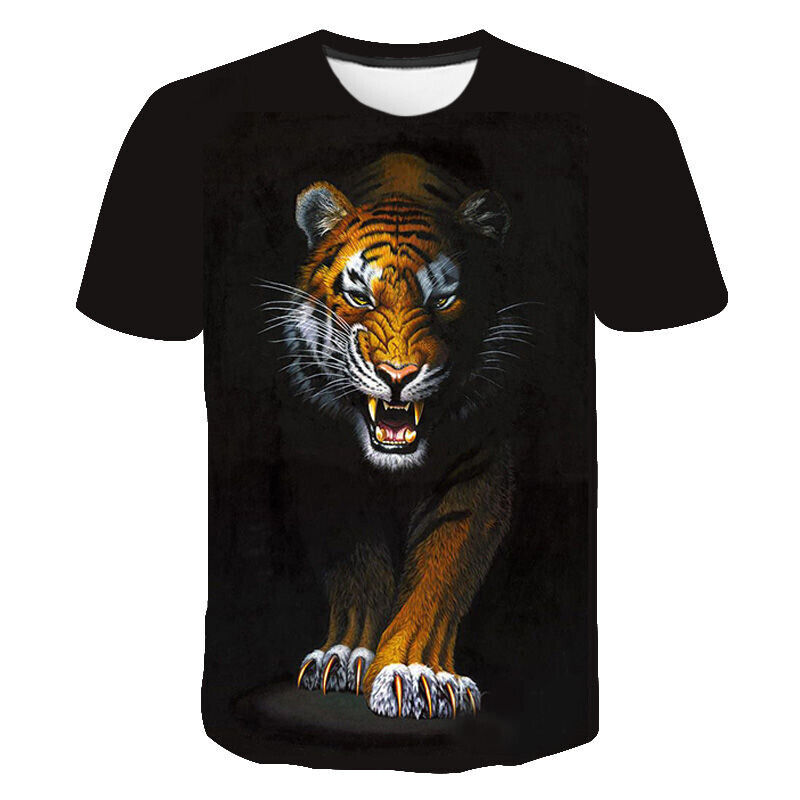 Animals Tiger 3D Print TShirt