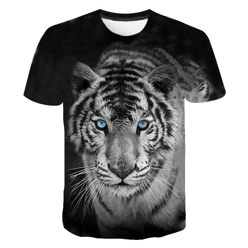 Animals Tiger 3D Print Shirts