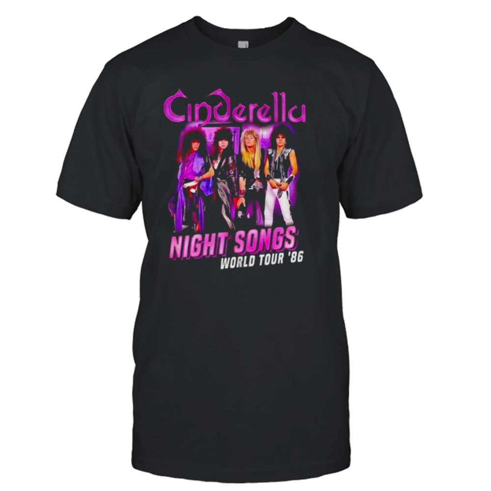 Night Songs World Tour Cinderella shirt