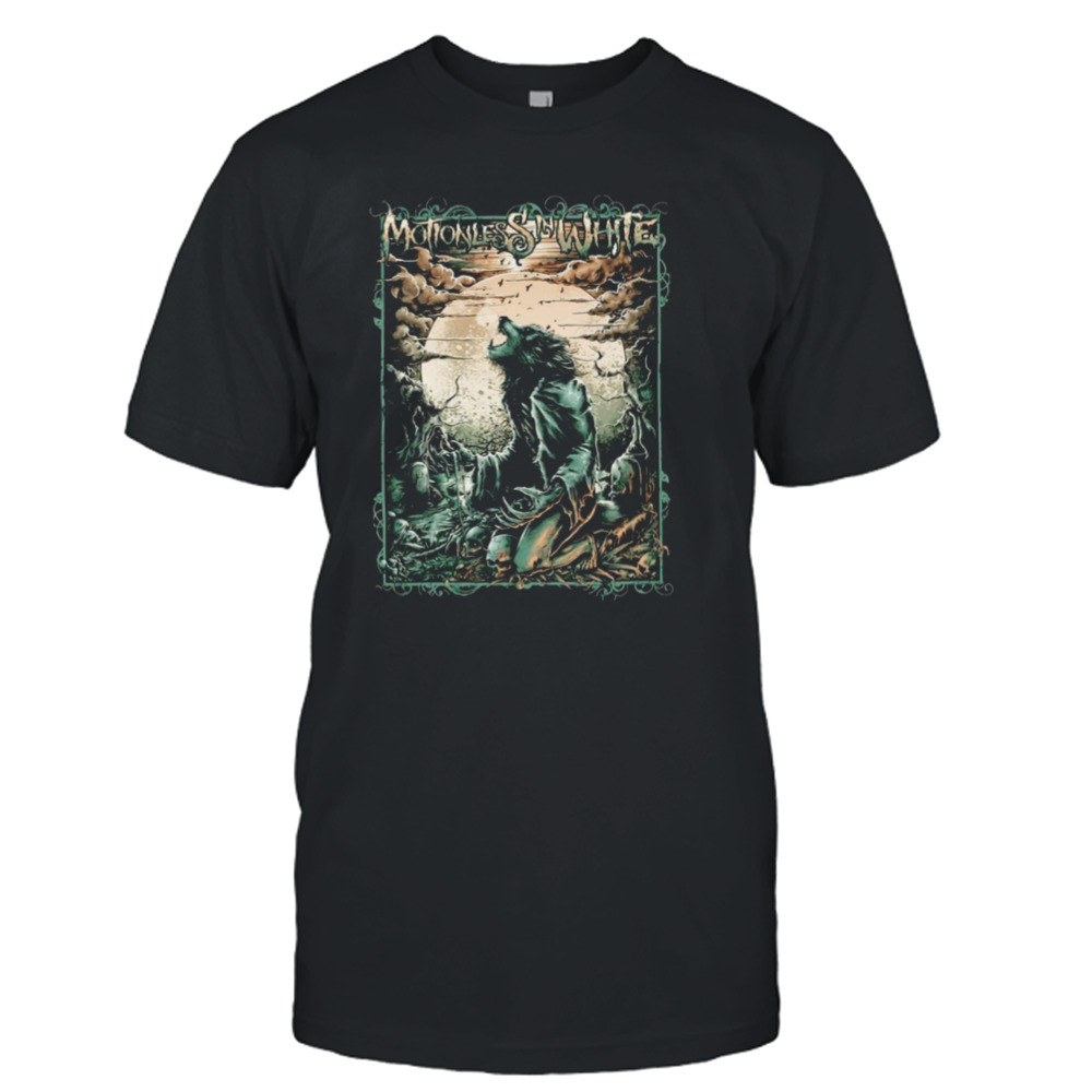 Lonely Wolf Motionless In White shirt