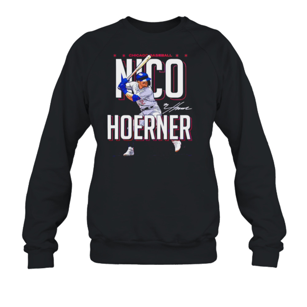 Nico Hoerner Chicago Baseball MLBPA signature 2023 shirt, hoodie