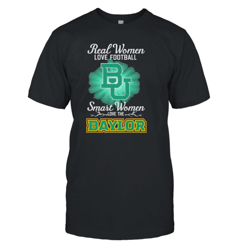 Real women love football smart women love the Baylor Bears 2023 logo shirt