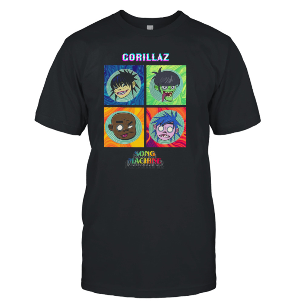 Song Machine Gorillaz shirt