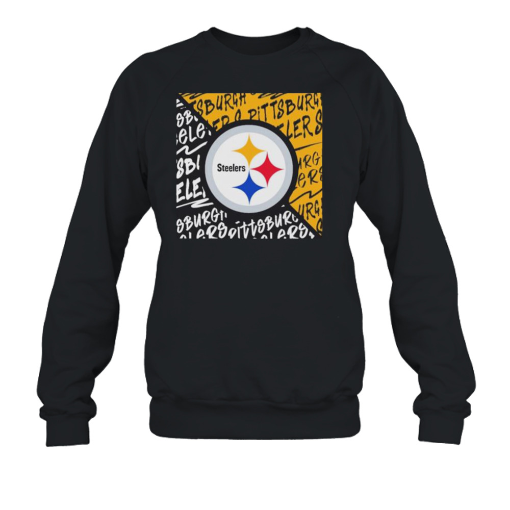 Youth Pittsburgh Steelers Black Divide 2023 Shirt - Yeswefollow