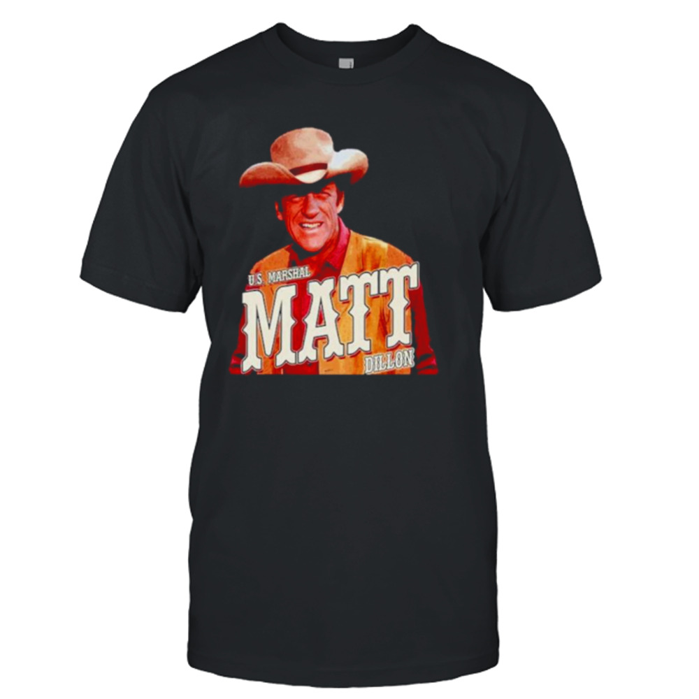 Gunsmoke Us Marshal Matt Dillon Shirt