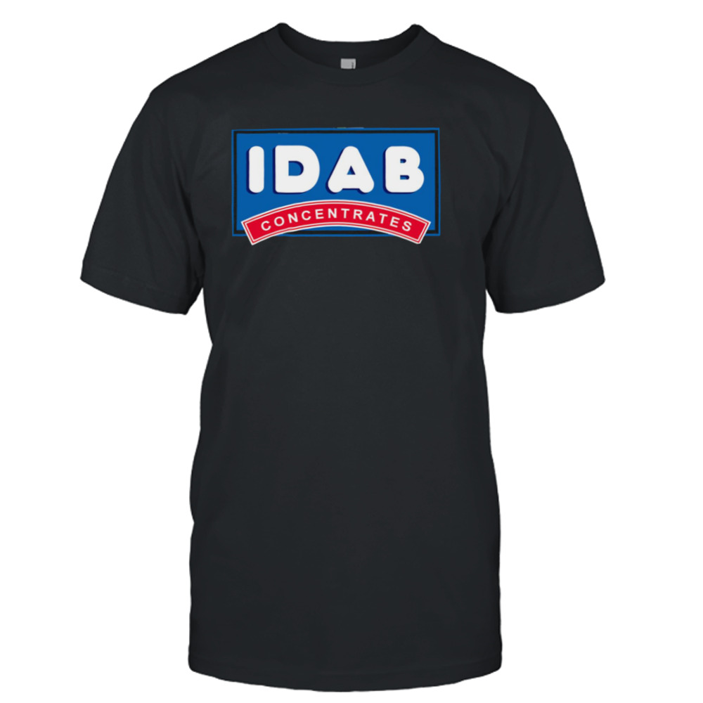 Idab Concentrates Blue Logo shirt