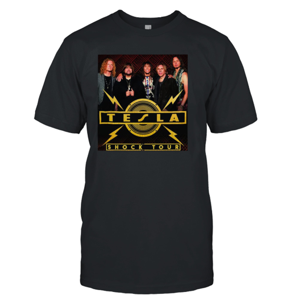Indarti Tesla Band Indarti Tour 2019 Shock Tour shirt