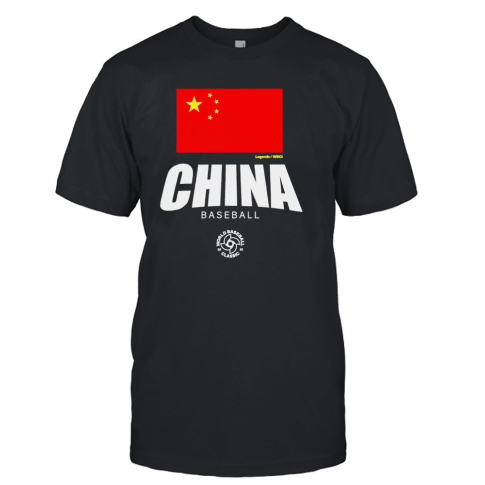 China Baseball LEGENDS 2023 World Baseball Classic Federation Shirt