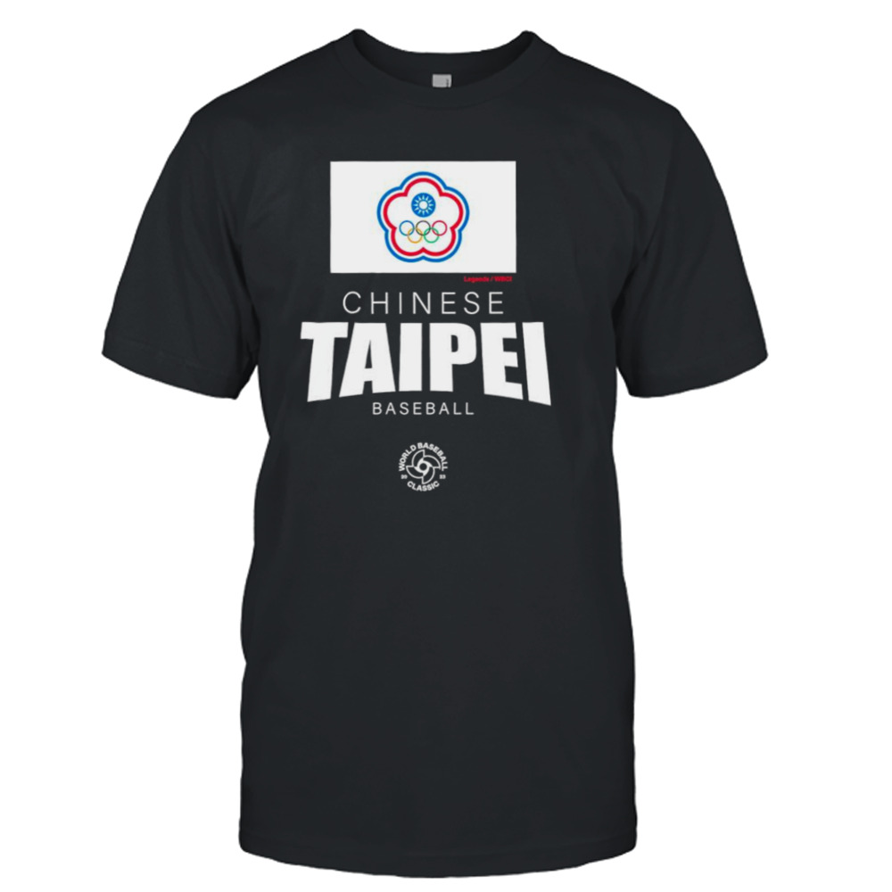 Chinese Taipei Baseball LEGENDS 2023 World Baseball Classic Federation Shirt