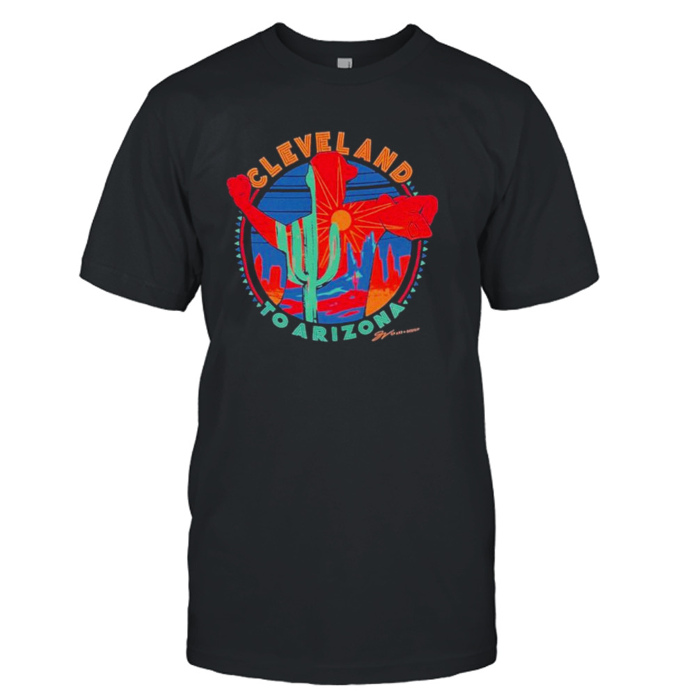 Cleveland To Arizona Spring Baseball 2023 shirt