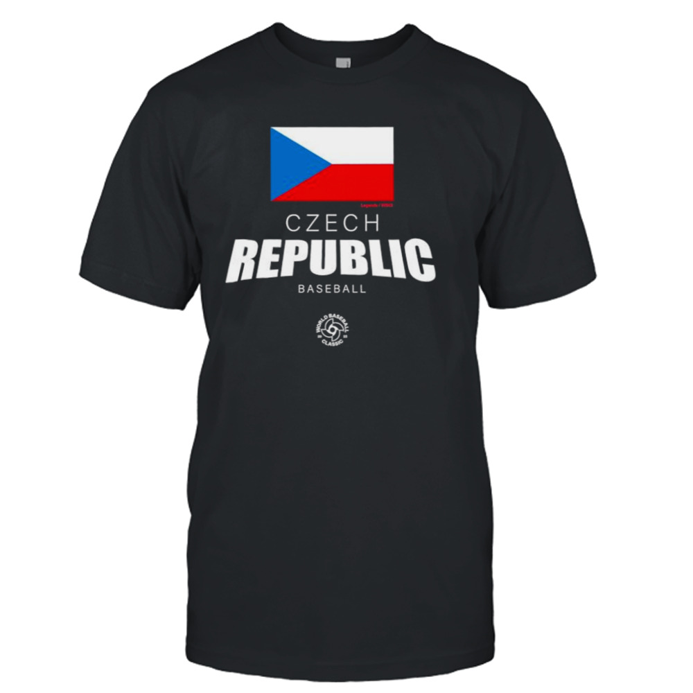 Czech Republic Baseball LEGENDS 2023 World Baseball Classic Federation Shirt