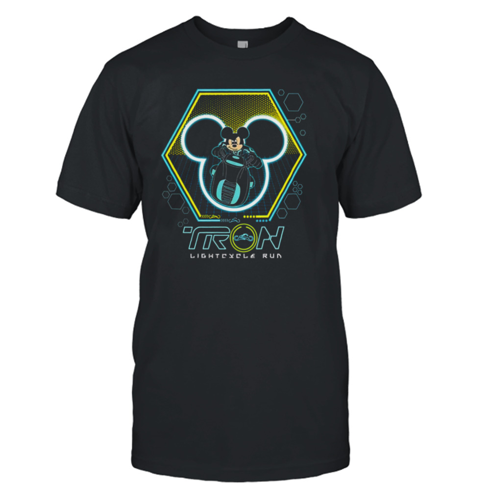 Disney Tron Lightcylce Run Ride Trendy Shirt