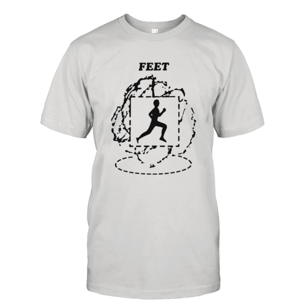 Feet band logo shirt