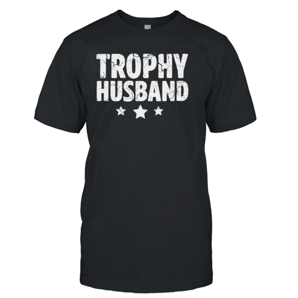 Typographic Design Trophy Husband shirt