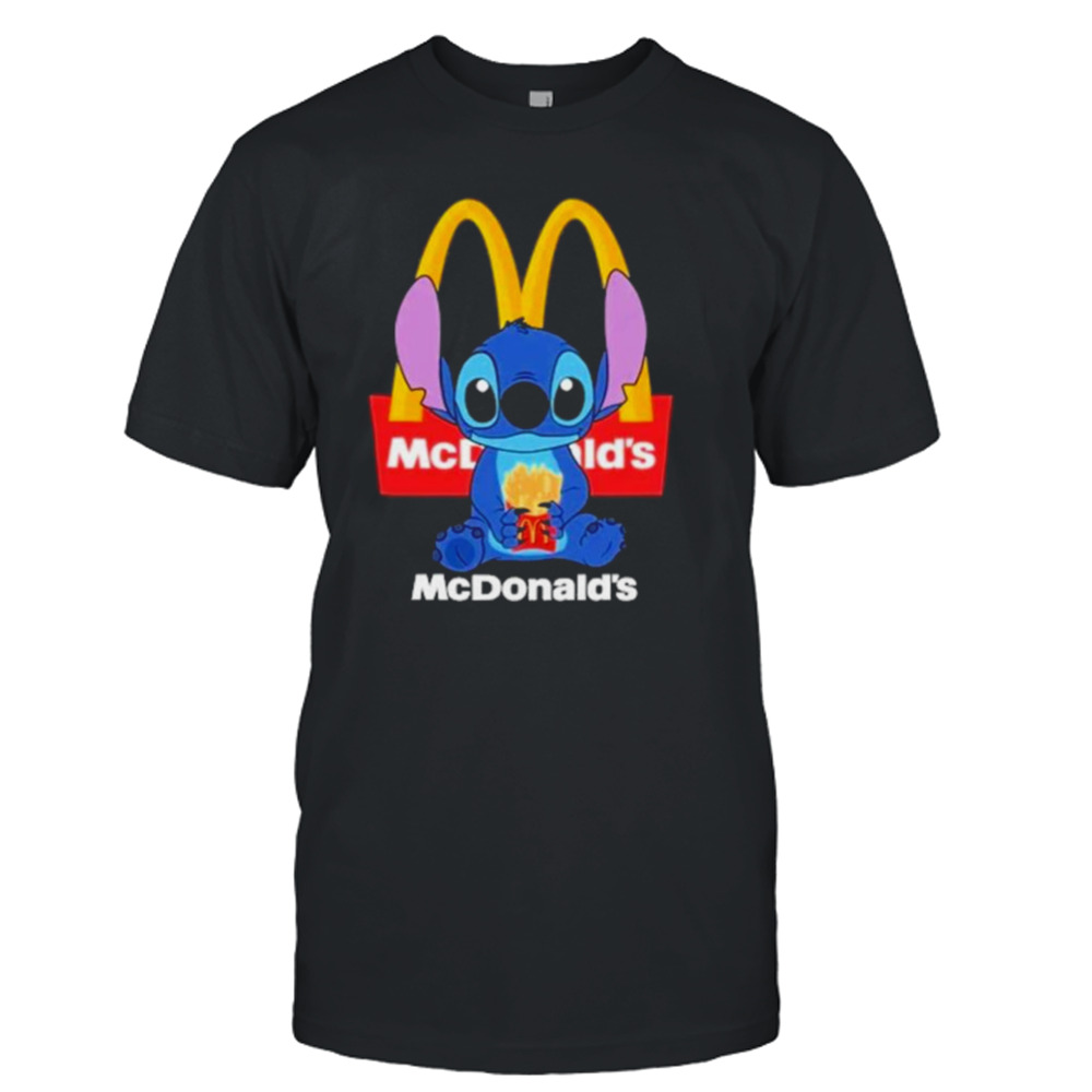 Baby Stitch Hug Mcdonald’s shirt