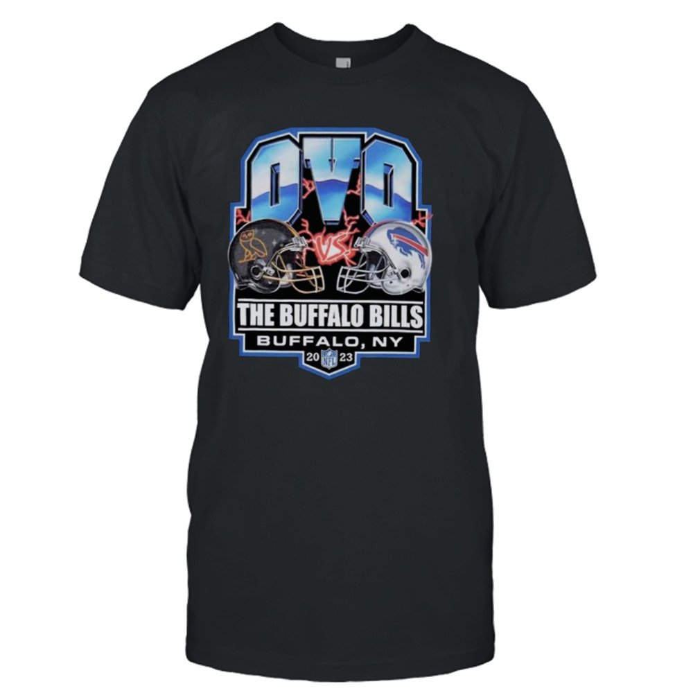 Buffalo Bills OVO Helmet Logo Shirt