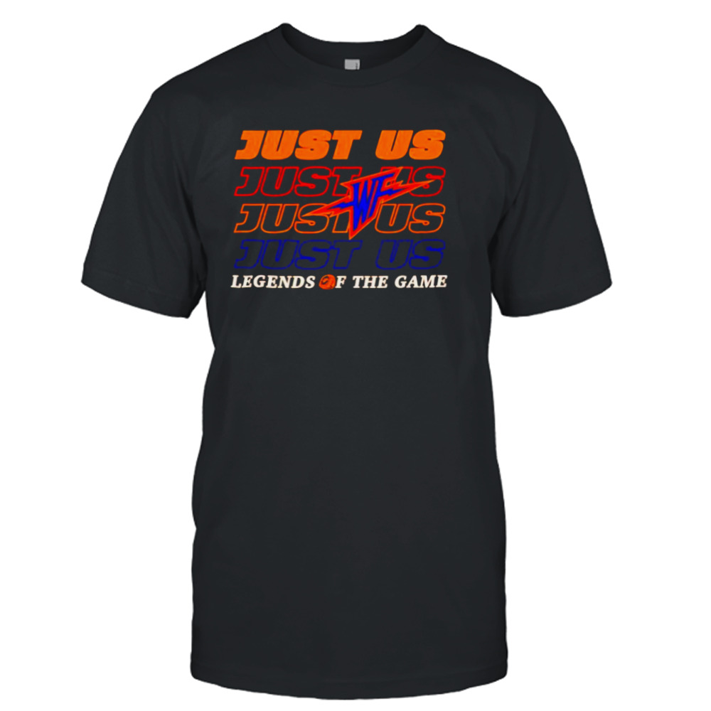 Just Us legend of the game T-shirt