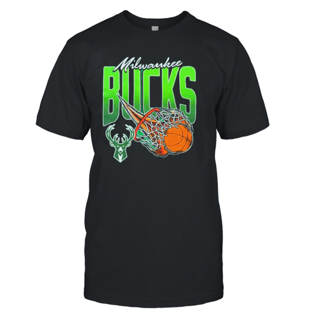 Milwaukee Bucks On Fire NBA Shirt