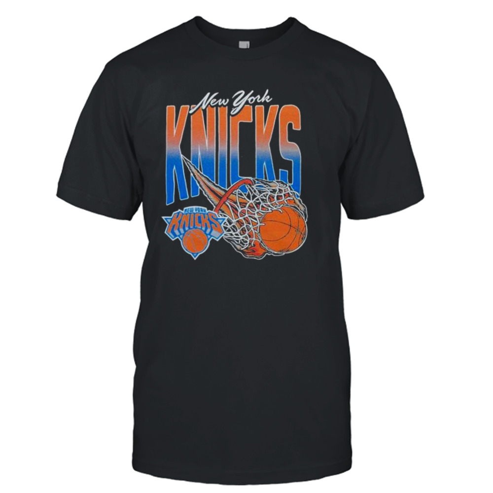 New York Knicks On Fire NBA Shirt