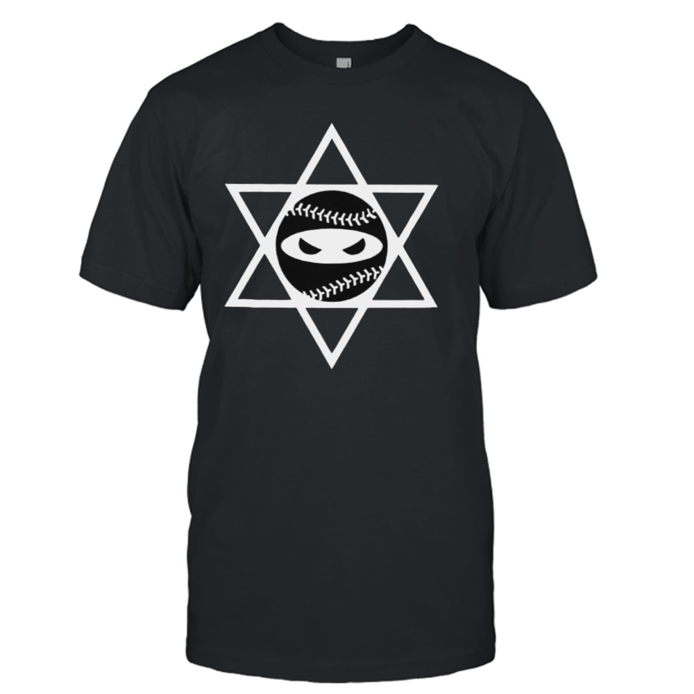 Pitching Ninja Israel baseball shirt