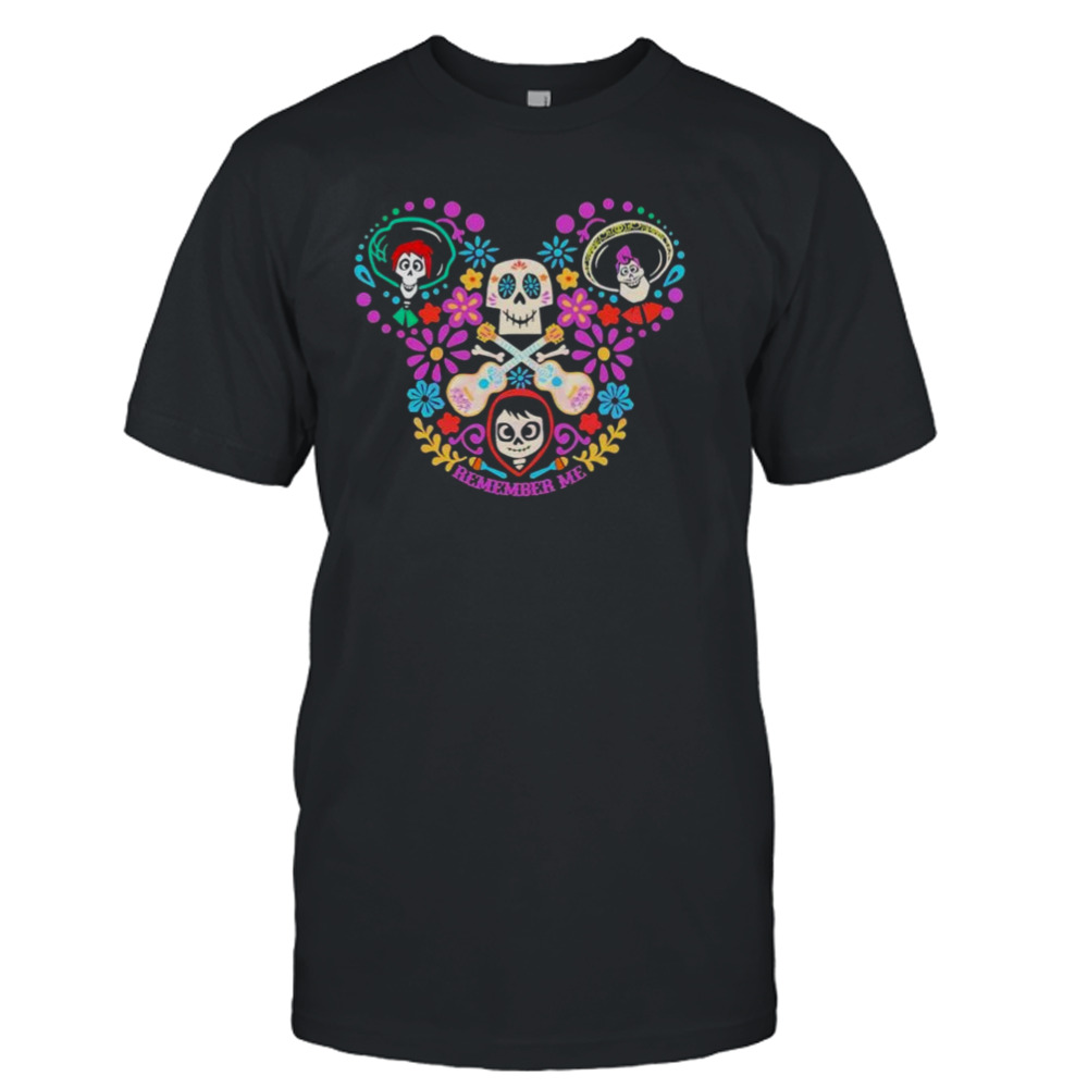 Remember Me Coco Mickey Head Shirt