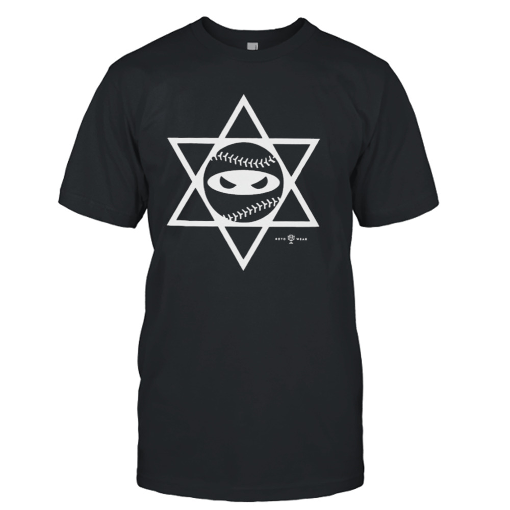 Rotowear merch pitching ninja Israel edition T-shirt