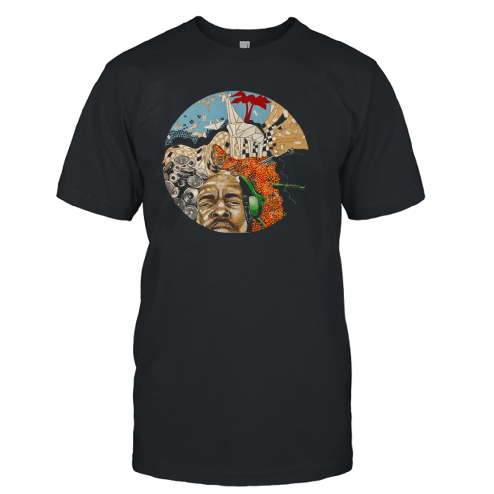 Round Design Questlove Hair shirt