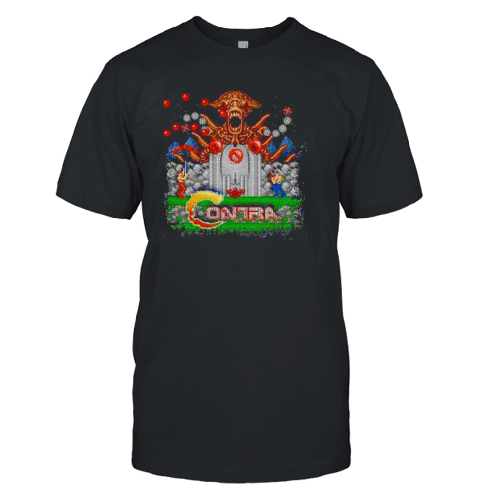 90s game contras final fight shirt