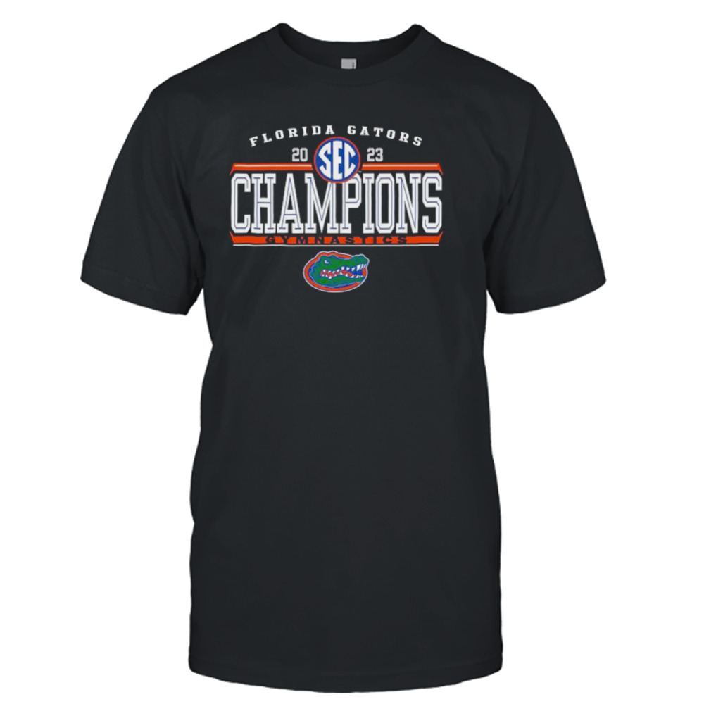 Florida Gators 2023 SEC Gymnastics Regular Season Champions Locker Room T-Shirt