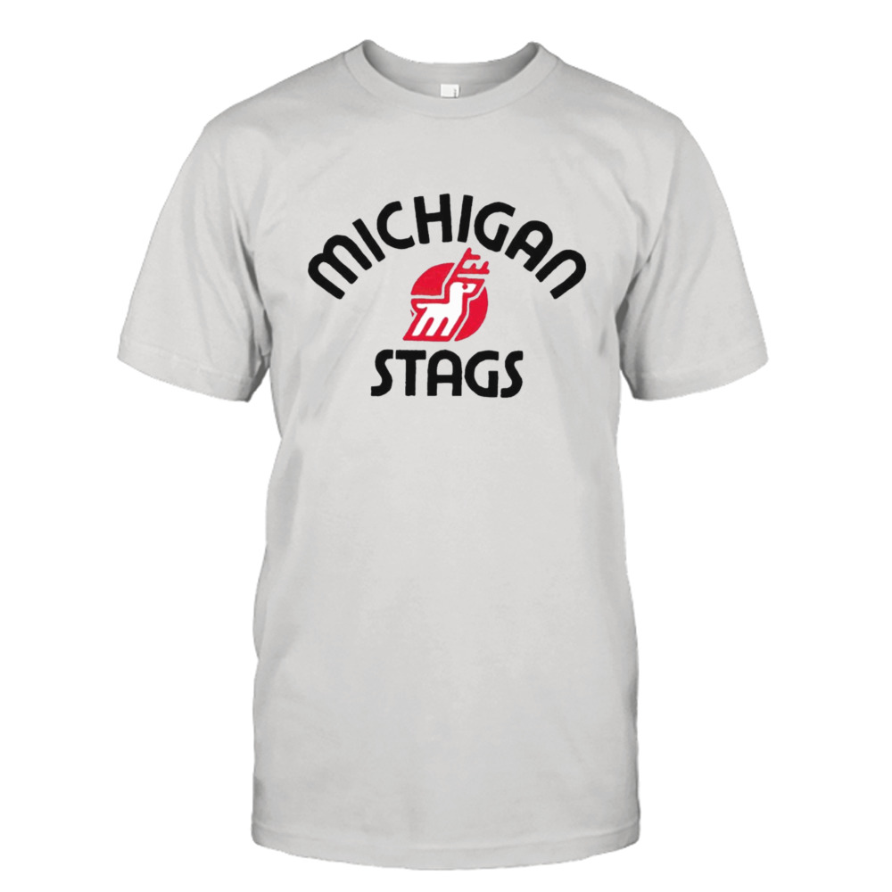 Michigan Stags logo T-shirt