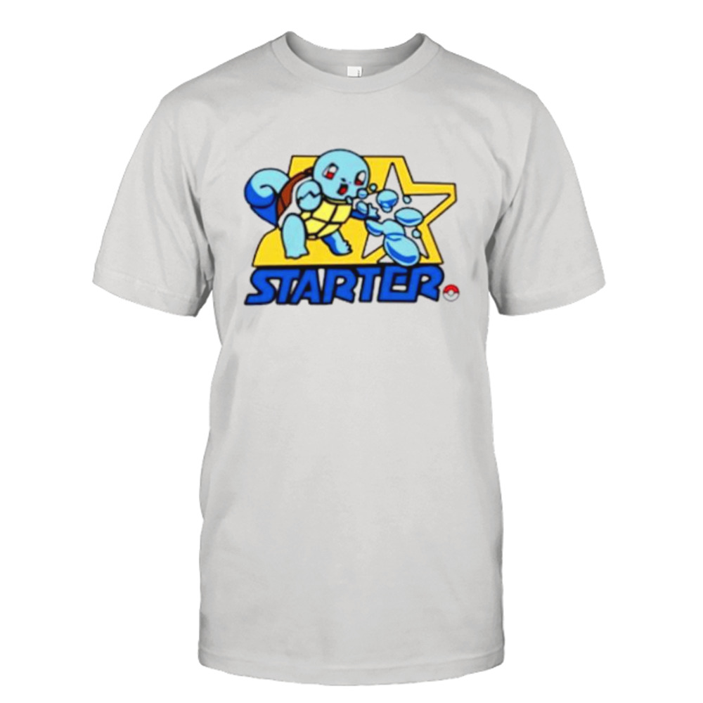 Starter Squirtle pokemon shirt