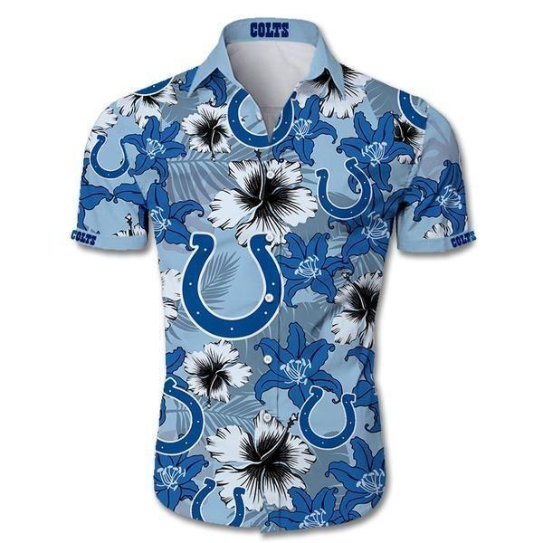 Best Indianapolis Colts Hawaiian Shirt For Big Fans