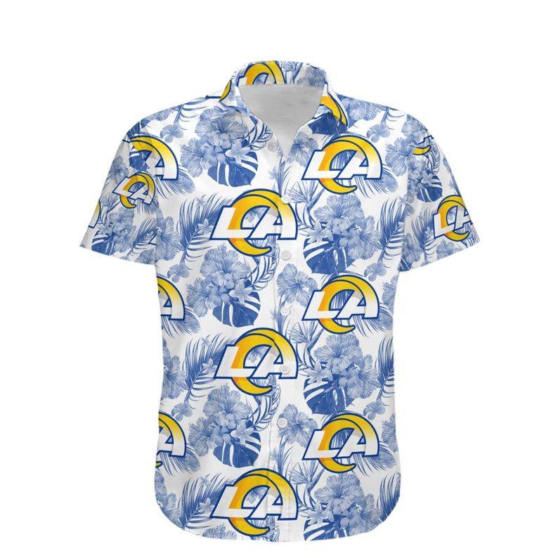Best Los Angeles Rams Hawaiian Shirt Gift For Fans