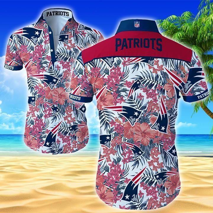 Best New England Patriots Hawaiian Shirt For Cool Fans