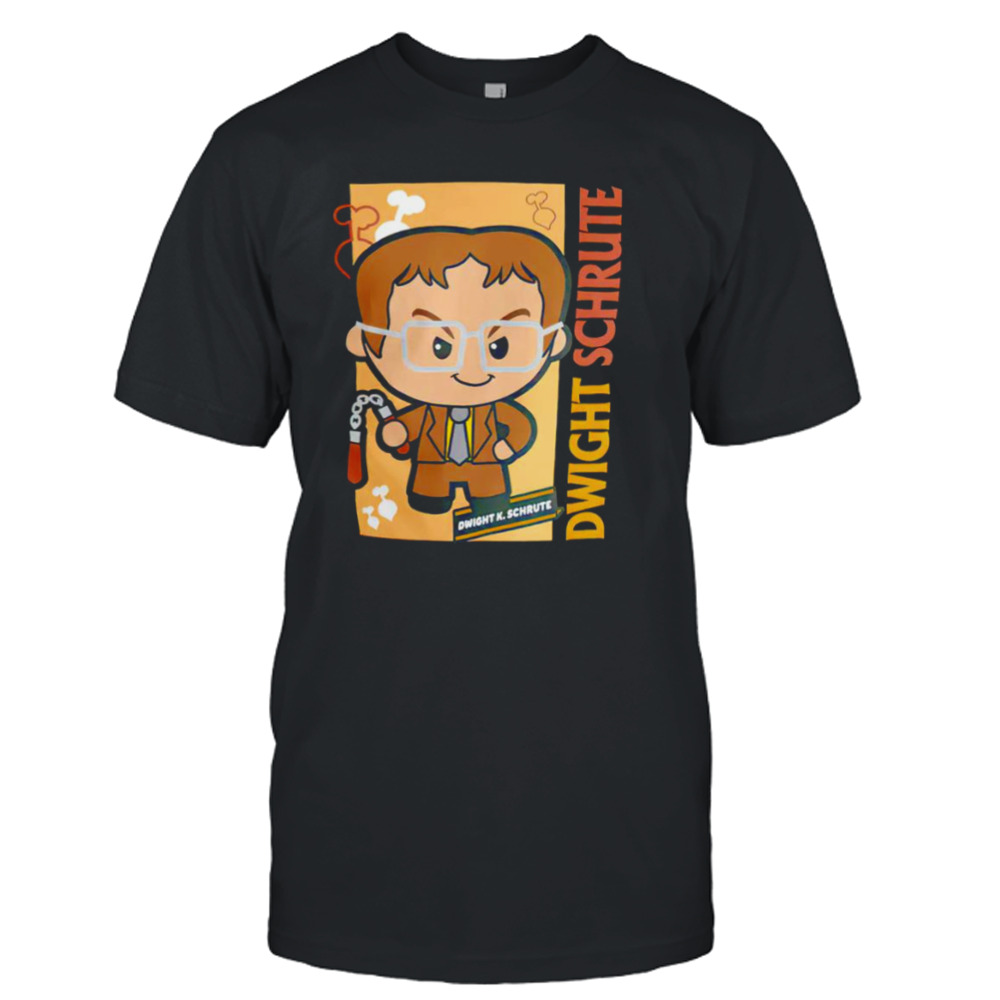 Cartoon Dwight Schrute shirt