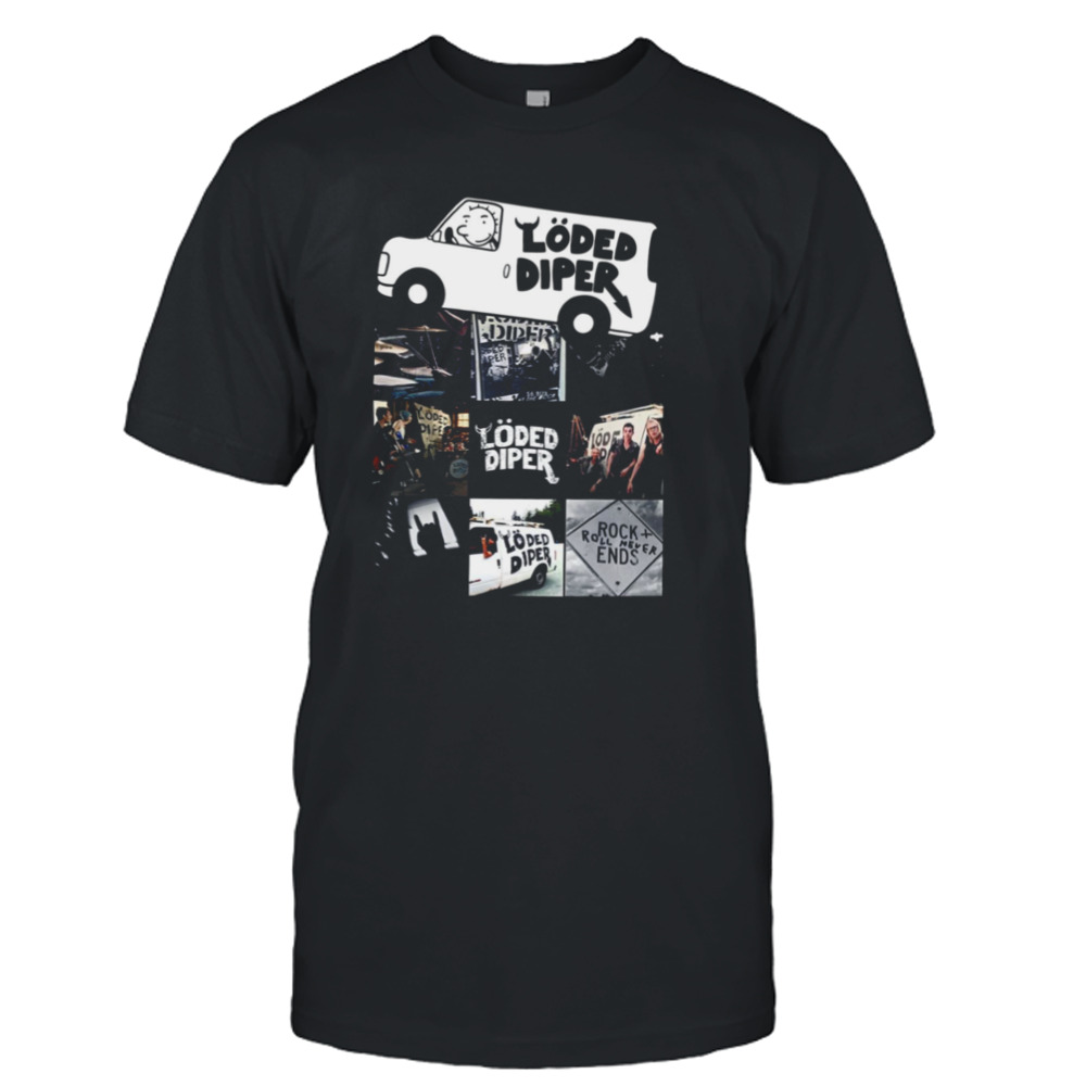 Collage Album Loded Diper Rodrick Heffley shirt