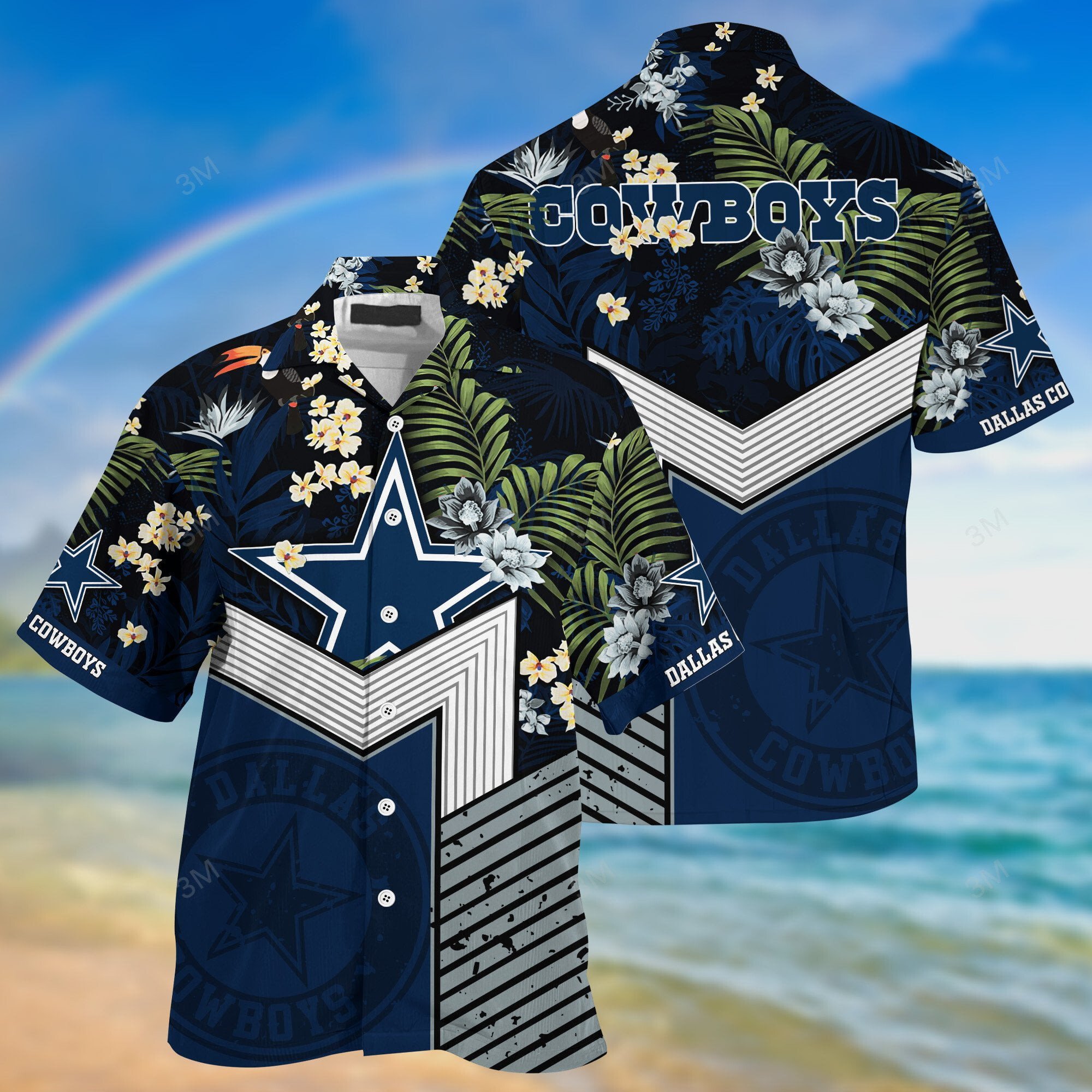 Dallas Cowboys NFL Hawaiian Shirt And Shorts