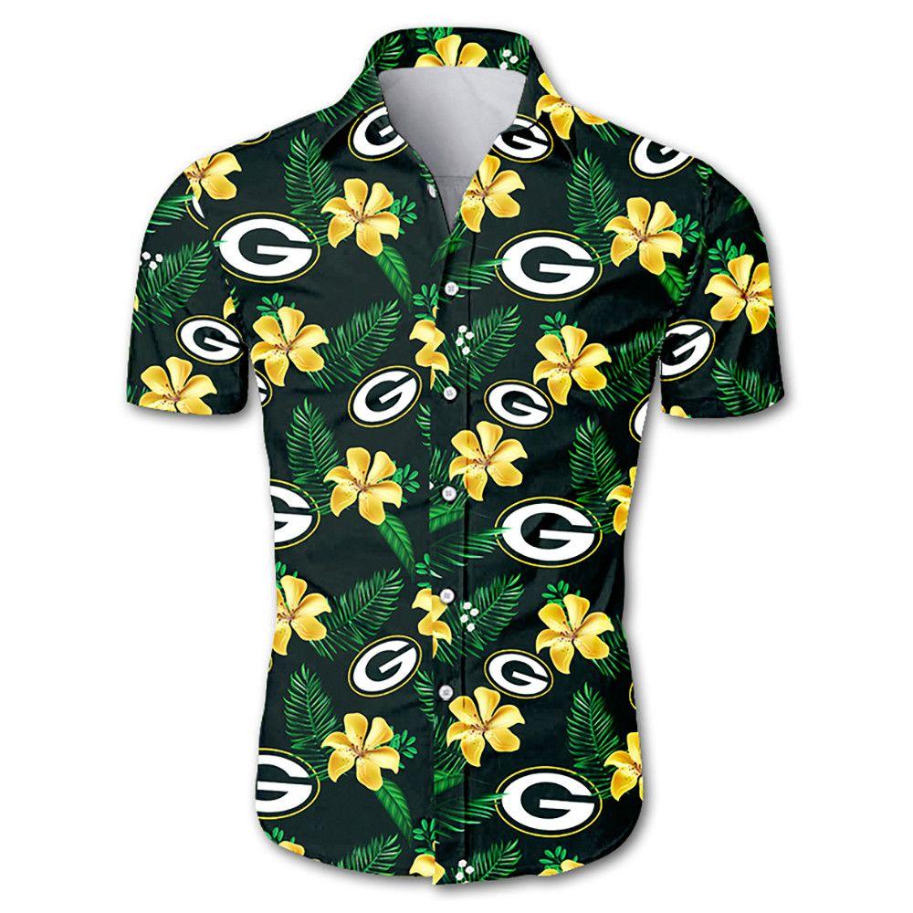 Green Bay Packers Hawaiian Aloha Shirt For Hot Fans