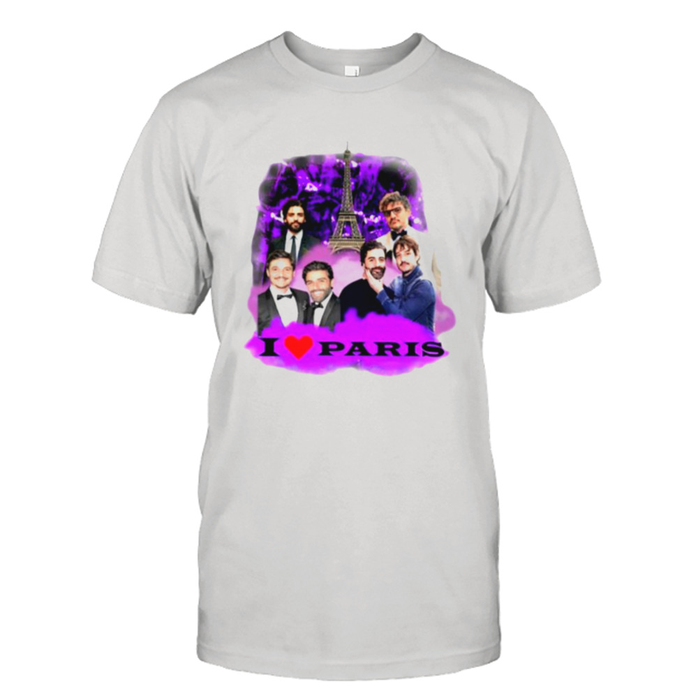 I Love Paris Pedro Pascal Shirt