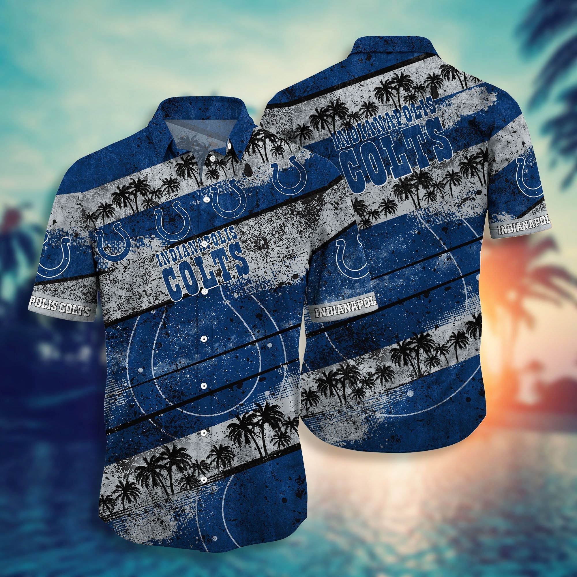 Indianapolis Colts NFL Hawaii Shirt Short Style Hot Trending