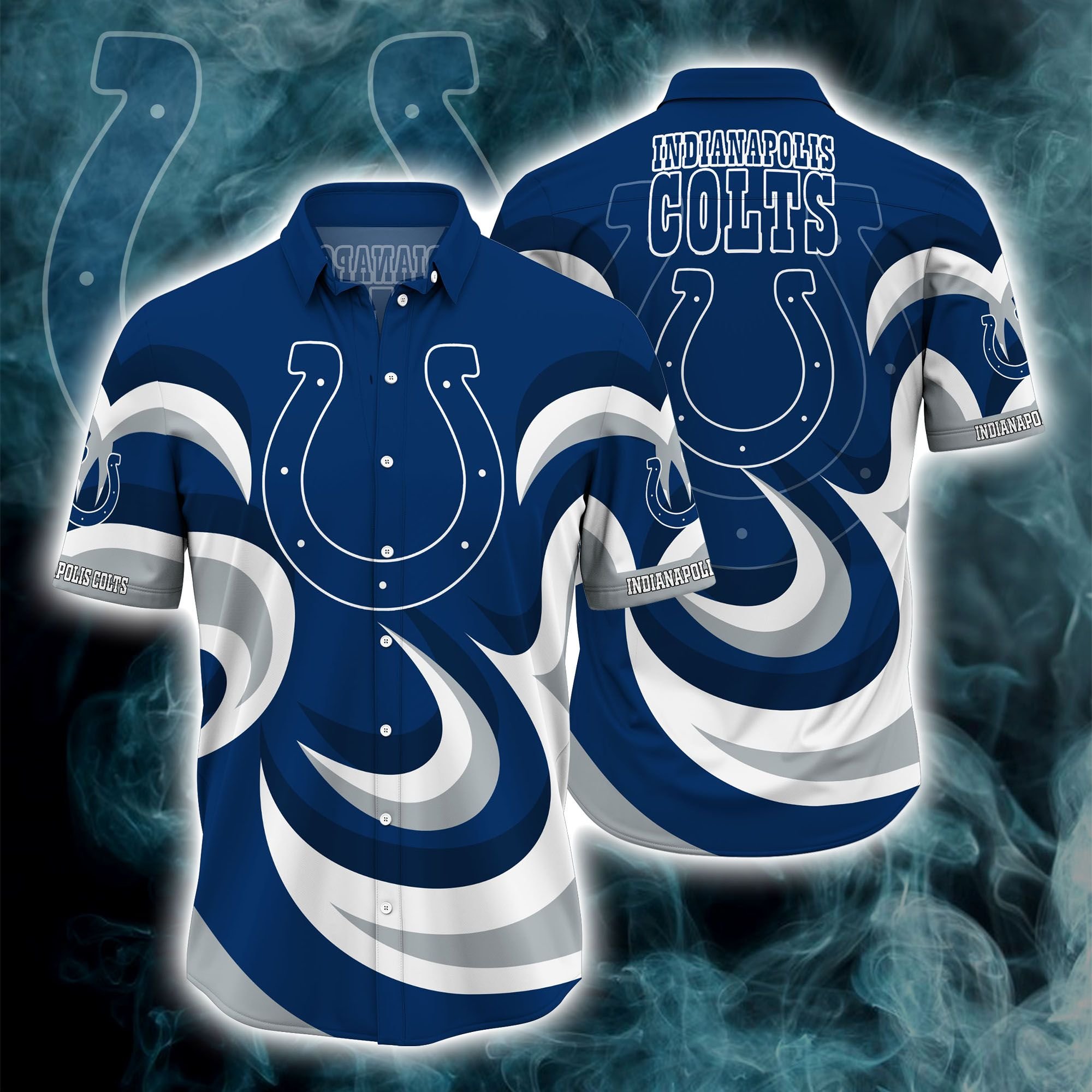 Indianapolis Colts NFL Hawaiian Hoodie All over print Clothing