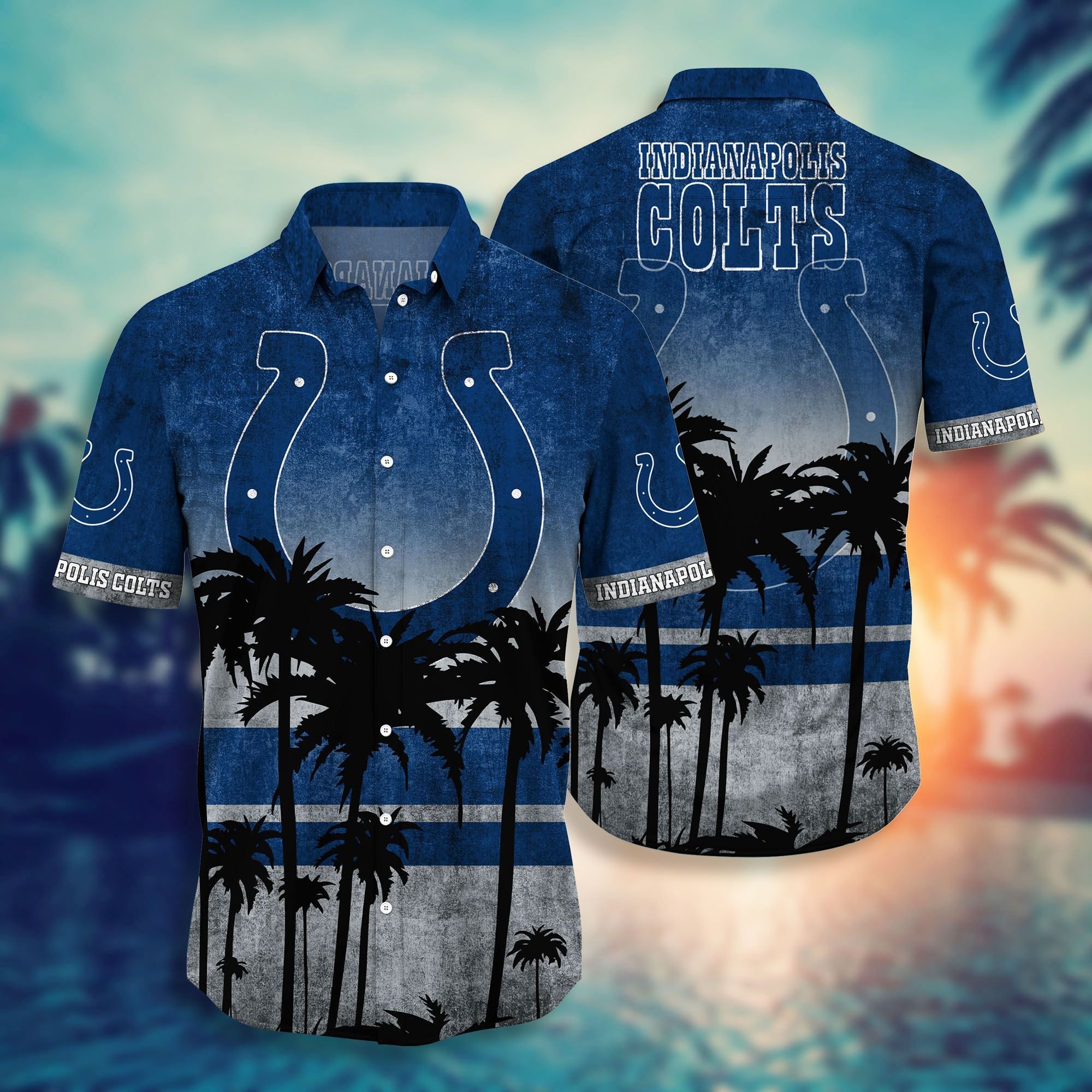 Indianapolis Colts NFL Hawaiian Shirt New For Men