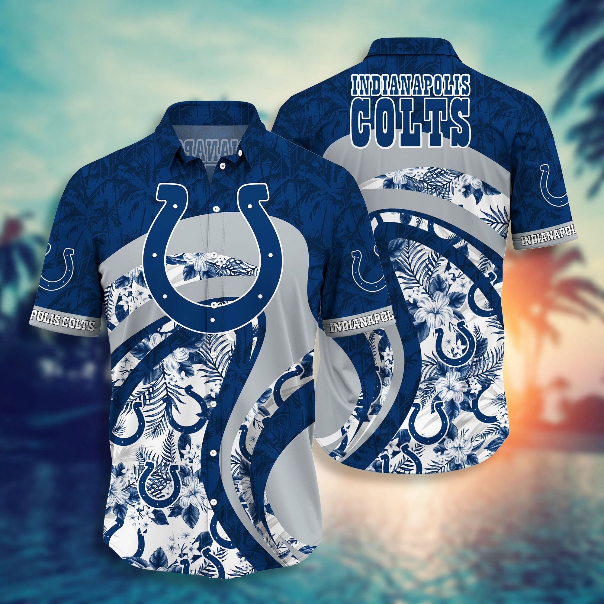 Indianapolis Colts NFL Hawaiian Shirt and Short