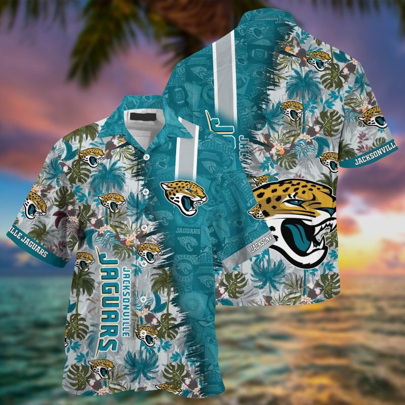 Jacksonville Jaguars NFL Summer Hawaiian Shirt And Shorts