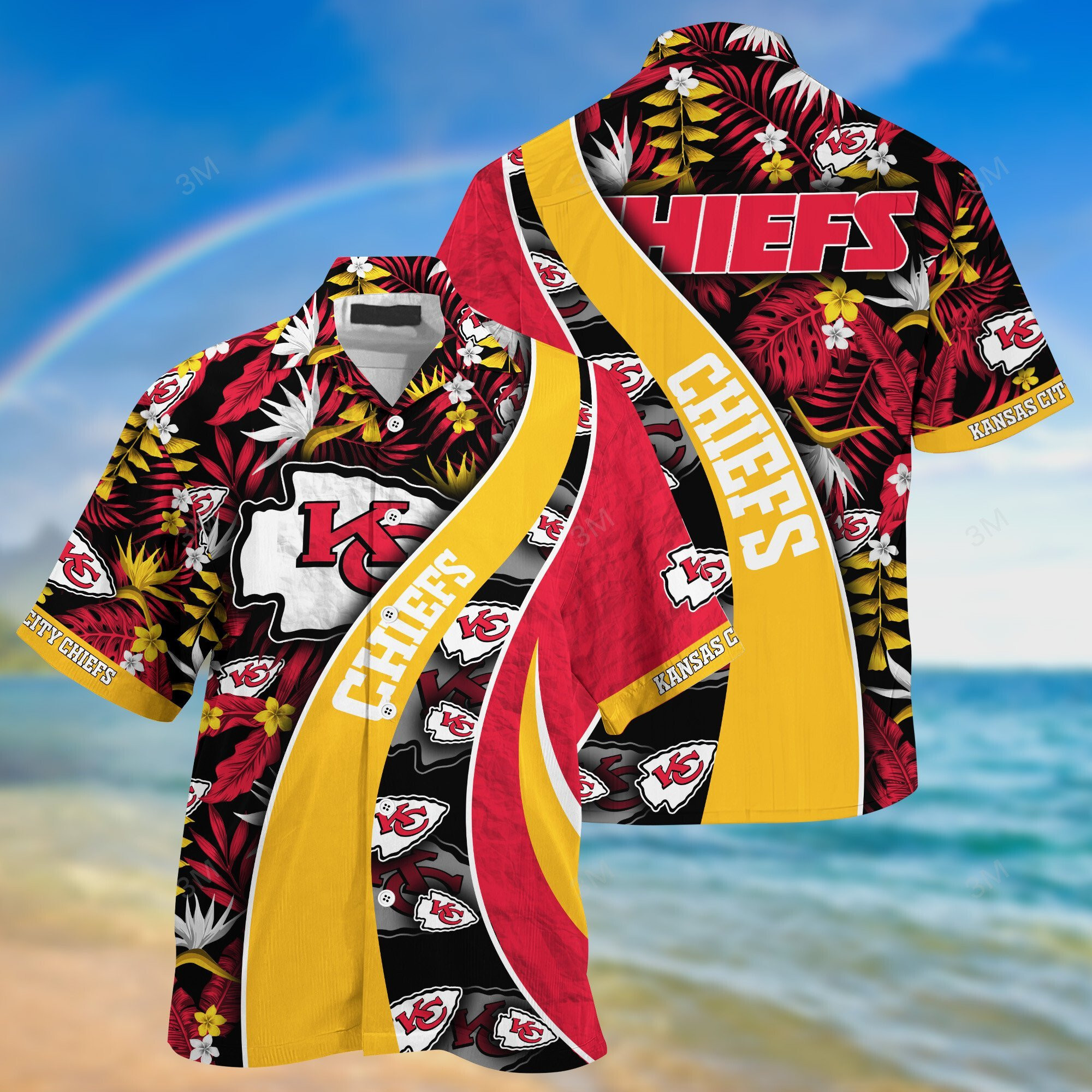 Kansas City Chiefs NFL Hawaiian Shirt And Shorts