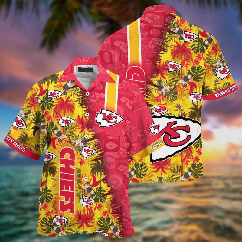 Kansas City Chiefs NFL Summer Hawaiian Shirt And Shorts