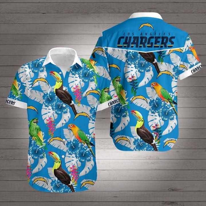 Los Angeles Chargers Hawaiian Aloha Shirt Limited Edition Gift