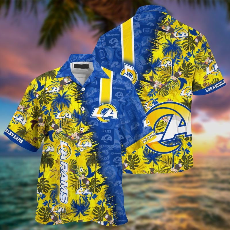 Los Angeles Rams NFL Summer Hawaiian Shirt And Shorts