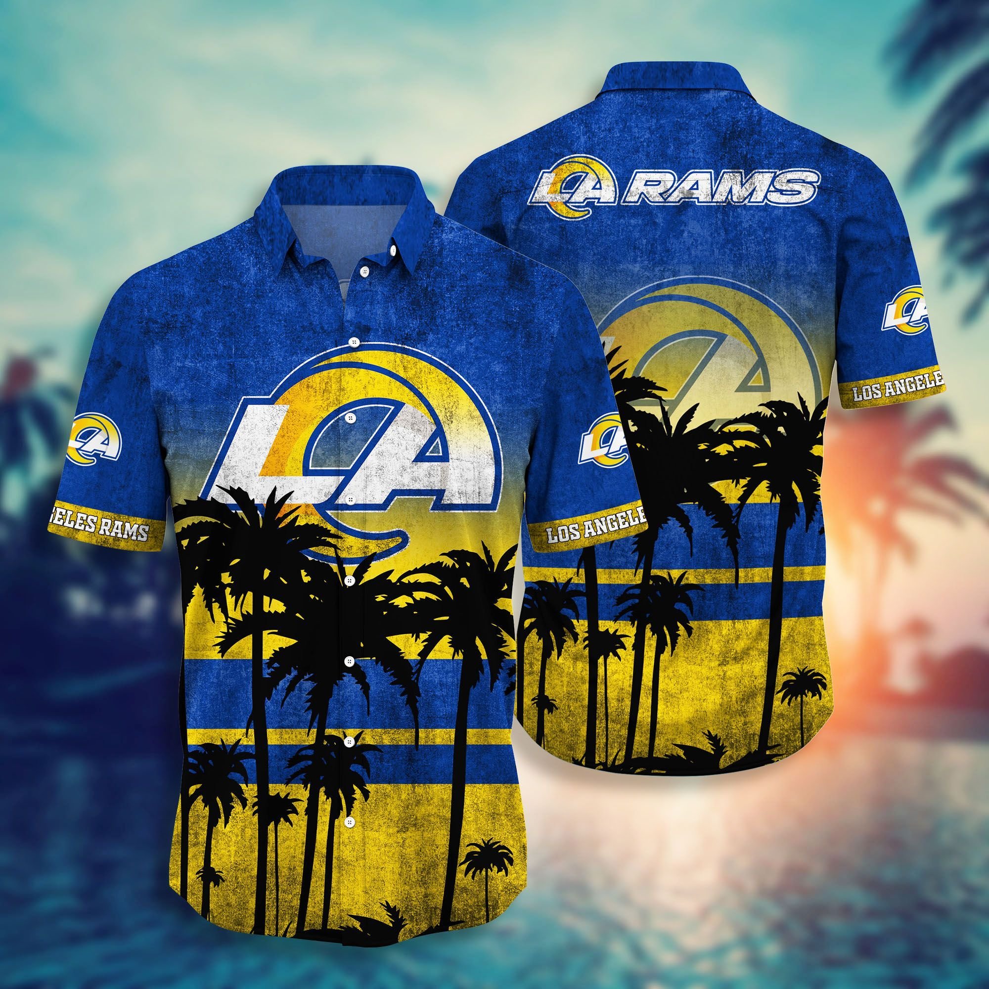 Los Angeles Rams NFL-Hawaii Shirt Short Style Hot Trending Summer NA21689